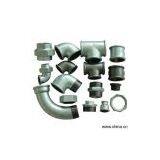 Sell DIN Threads Malleable Iron Pipe Fittings and Beaded With Ribs