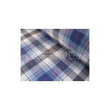 Cotton Wool Fabric Yarn Dyed , Twill Weave , Check Fabric With Liquid Ammonia Finish thumbnail-1