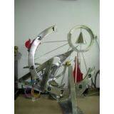 Bicycle Riders Stainless Steel Sculpture for Park thumbnail-3