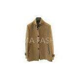 Fashion Woollen Mens Coats Jackets Long Sleeve Fall Tops With Buttons thumbnail-1
