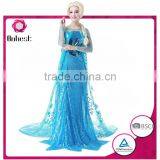 Wholesale Cheap Cartoon Costume for Adult Elegant Costume Frozen Hot Anna Dress Anna Costume thumbnail-3