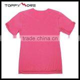 T092-1589R 95% Polyester 7%Elastane Sport Training T Shirt Blank Quick Dry T Shirts thumbnail-2