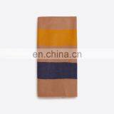 New Stripe Scarf Rainbow Acrylic Warm Long Scarf