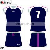 Blank Cheap Team Custom Netball Jersey With Logo Design thumbnail-6