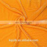 Plain Dyed Solid Color Pure Mulberry Silk&rayon Velvet Fabric