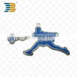 Custom Made Pendants Sports Print With Epoxy Metal Pendant thumbnail-1