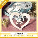 Stainless Steel Heart Bookmark fr Wedding Return Gift thumbnail-1
