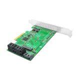 Linkreal SATA Expansion Card PCIe 3.0 x4 Gen 3 to Internal One M.2 B-Key & Quad SATA 6Gb/s Host Bus Adapter thumbnail-5