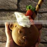 Automatic Bread Making Machine Bear Wafles, Ice Cream Taiyaki Machine thumbnail-6