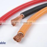 bare copper conductor rubber insulation 35mm welding cable