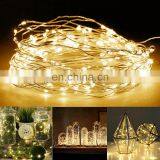 10 100 LED Light Decoration With 24 Keys Remote Control Copper String Led for Wedding Party thumbnail-5