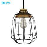 Retro Iron Suspension Cage Loft Pendant Lighting thumbnail-3