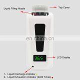 Modern Automatic Thermometer Body Temperature Test Large Volume 2400ml Touchless Soap Sanitiser Dispenser With Thermometer thumbnail-3
