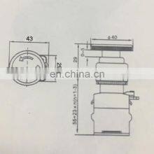 LA38-11ZS Emergency Stop 22mm Button Switches 1NO 1NC Red Mushroom 10A Equipment Lift Elevator on off Switch Button thumbnail-5