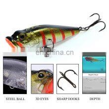 Hot Selling 6.5cm 6g Fishing Bionic Popper Lures Fishing Lures thumbnail-2