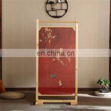 Living Room Portable Wooden Partition Decorative Room Divider Screen