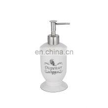 4 Piece Funny Car Picture Design White Color Soap Dispenser Toilet Brush Holder Ceramic Bathroom Accessory thumbnail-2