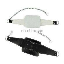 Wholesale Suede Leather MOQ Weightlifting Dipping Belts thumbnail-3