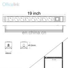 19 Inch PDU With Illuminated Switch and Adjustable Bracket thumbnail-3