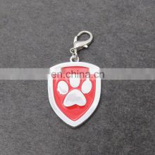 Custom High Quality Small Delicate Durable Zinc Alloy Metal Logo ID Tag For Dog Collar