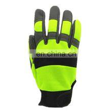 Top Quality Impact Oil and Gas Industries Synthetic Leather TPR Safety Mechanical Protection Gloves thumbnail-3