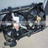 RECYCLED AUTO PARTS RADIATOR WITH FAN FOR TOYOTA, HONDA, NISSAN, MAZDA, SUZUKI EXPORTED FROM JAPAN