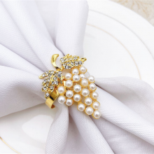 Grape Metal Napkin Ring Serviette Buckle Holder Wedding Party Banquet Decor thumbnail-4