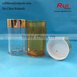 120cc Black PET Plastic Bottle Manufacturer Plastic Pharmaceutical Tablet Bottle With Flip Top Cap, Plastic Bottle for Tablets thumbnail-2