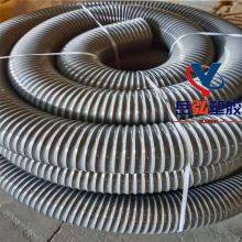 PU Steel Wire HoseThe Factory Directly Supplies Transparent PU Copper-plated Steel Wire Telescopic Bellows thumbnail-3