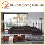 KF05 Italy leather recliner sectional sofa for living room furniture