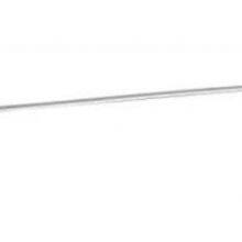 Towel Bar Bathroom Towel Shelf 304 Stainless Steel Single Towel Rack Model 6002