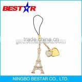 Fashionable Mobile Phone Pendant in Metal Material thumbnail-1