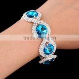 New Arrival Europe Silver Plated Bead Charm Bracelet Bride Jewelry 2016 thumbnail-2