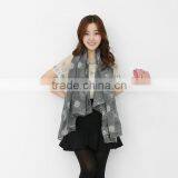 Wholesale Women Fashion Embroidery Spring Summer Cotton Scarves Shawls thumbnail-3