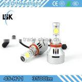 NEWEST 4S LED Headlight! Powerful 3500LM 35W H11 Power Led Headlight Kit Made in CHINA thumbnail-3