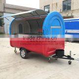 Red and Blue Mobile Food Trailer Food Truck Multi-functional Mobile Food Trucks Mobile Food Carts Can be Customized Food Trucks thumbnail-1