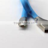 2016 Hot Selling Multi-function Colorful Flat 2 in 1 Mobilephone Usb Data Charging Cable for Android and Phone 5/5s/6s/6p thumbnail-3