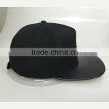 Guangzhou High Quality 5 Panel PU Snake Leather Brim Black Customized Mental Cap thumbnail-2