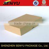 Simple Style, Fancy Design, Custom Full Color Printing,unique Brown Kraft Paper Box Packaging