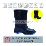 PU Outsole Safety Work Boots High Cut Steel Toe Cap Safety Shoes 9014 thumbnail-1