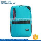 Waterproof Quilted BULE PU Detachable Laptop Backpack School Backpack Bags