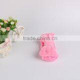 Pink Coral Fleece Soft Hairband Girl Decoration Bandeaux thumbnail-3