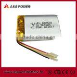 UL Rechargeable 602535 3.7V 500mAh Li-polymer Battery for Bluetooth Headphone thumbnail-1
