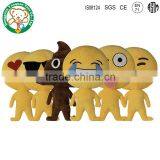 OEM Factory Custom Emoji Plush Pillows Doll Toy Cute Soft Emoticon Toy