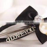 Korean Fashion Hair Bow Crystal Hair Clip Bulk Hair Accessories thumbnail-3
