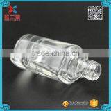 Wholesale Empty Custml Clear 10ml Unique Shape Glass Nail Polish Bottle With Screw Cap thumbnail-3