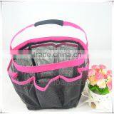 Best Price Dulable Cheap Black Large Drawstring Mesh Bag
