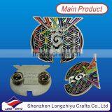 Custom metal lapel pin manufacturers china,high quality enamel custom zinc alloy badge pin factory in Shenzhen China