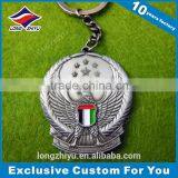 UAE Customized 3D Enamel Keychain Egale Metal Keychain