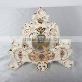 Porcelain Decorative Classic Luxury Desk Clock thumbnail-3